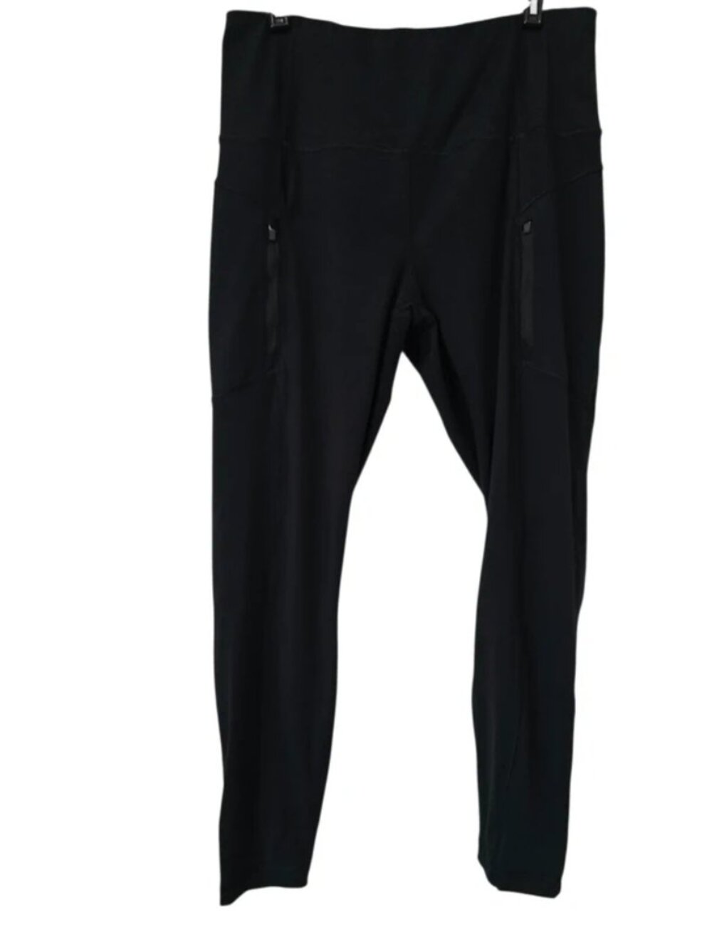 Yogalicious Women's Black Lux Vitality Ankle Tight Leggings Size XL